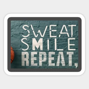 Sweat Smile Repeat Sticker